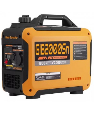 Super silenced portable inverter 2 kW power generator set model GIB2000Sn