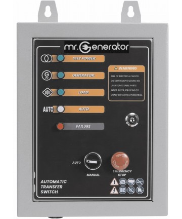 ATS AUTOMATIC SWITCHBOARD FOR SINGLE-PHASE GASOLINE AND DIESEL GENERATING SETS UP TO 8kW